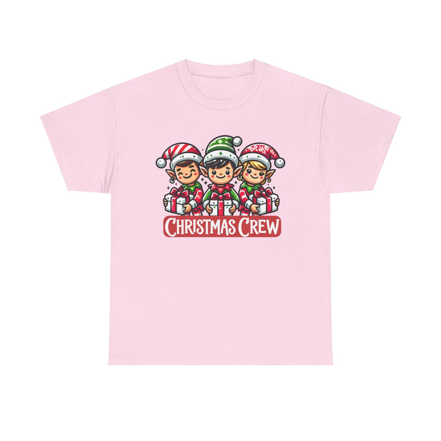 Christmas Crew Elf Squad Unisex Heavy Cotton Tee