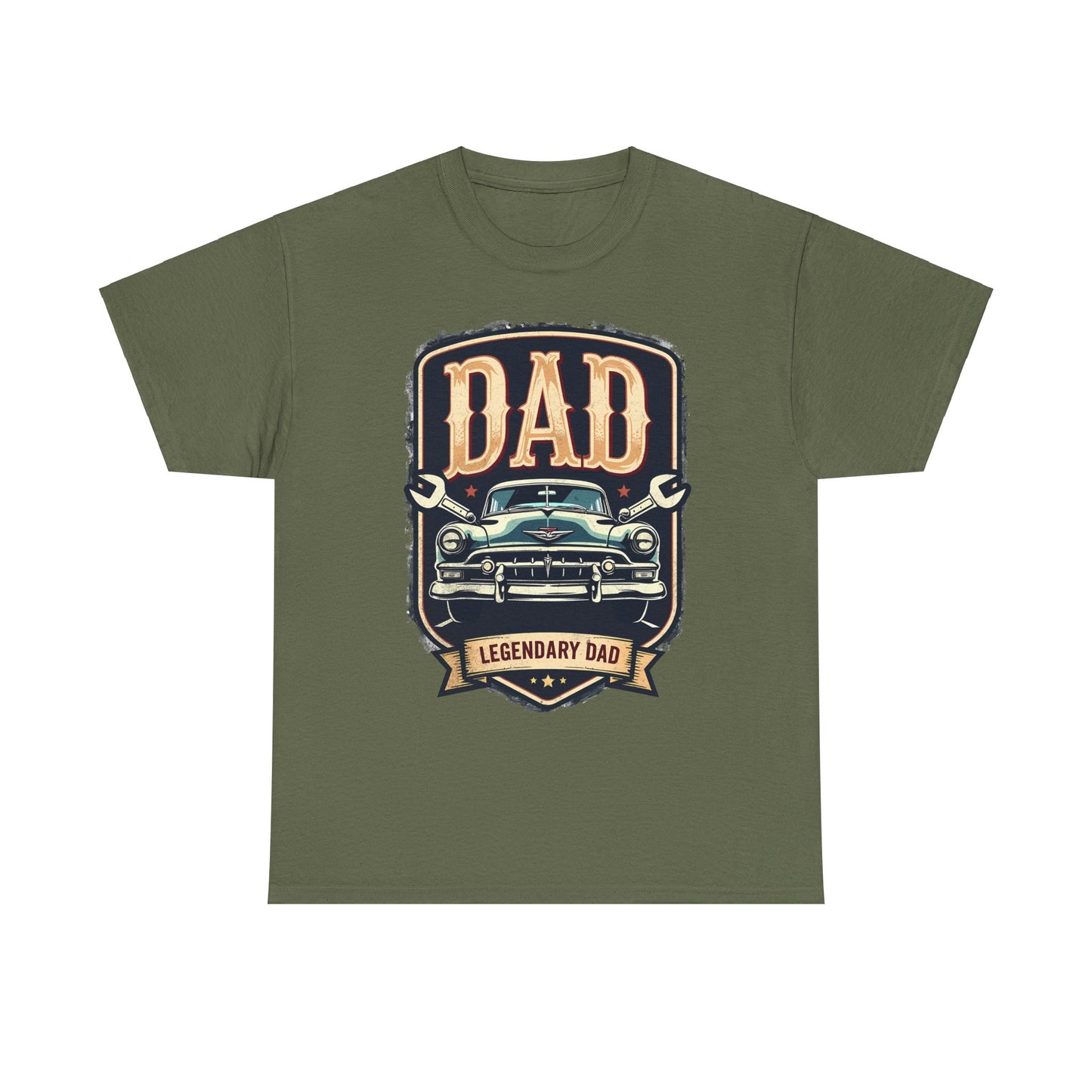 Legendary Dad Unisex Heavy Cotton Tee - Perfect Gift for Father's Day