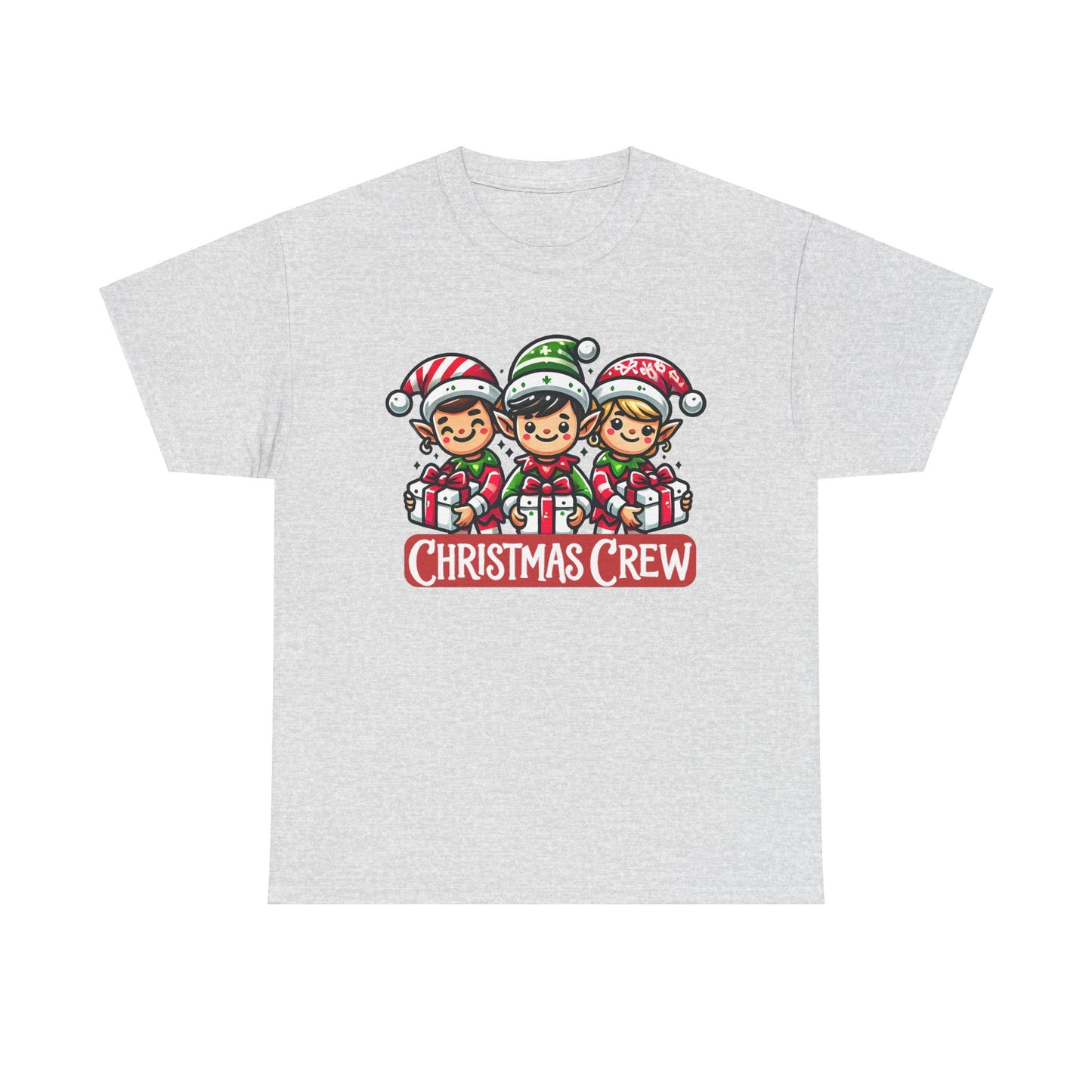 Christmas Crew Elf Squad Unisex Heavy Cotton Tee