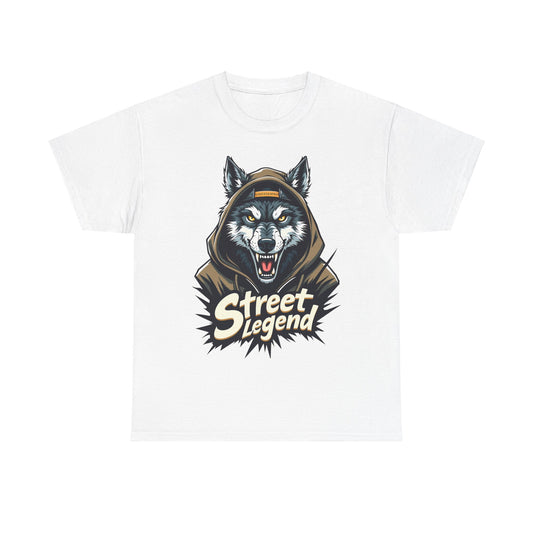 Street Legend Wolf Unisex Heavy Cotton Tee