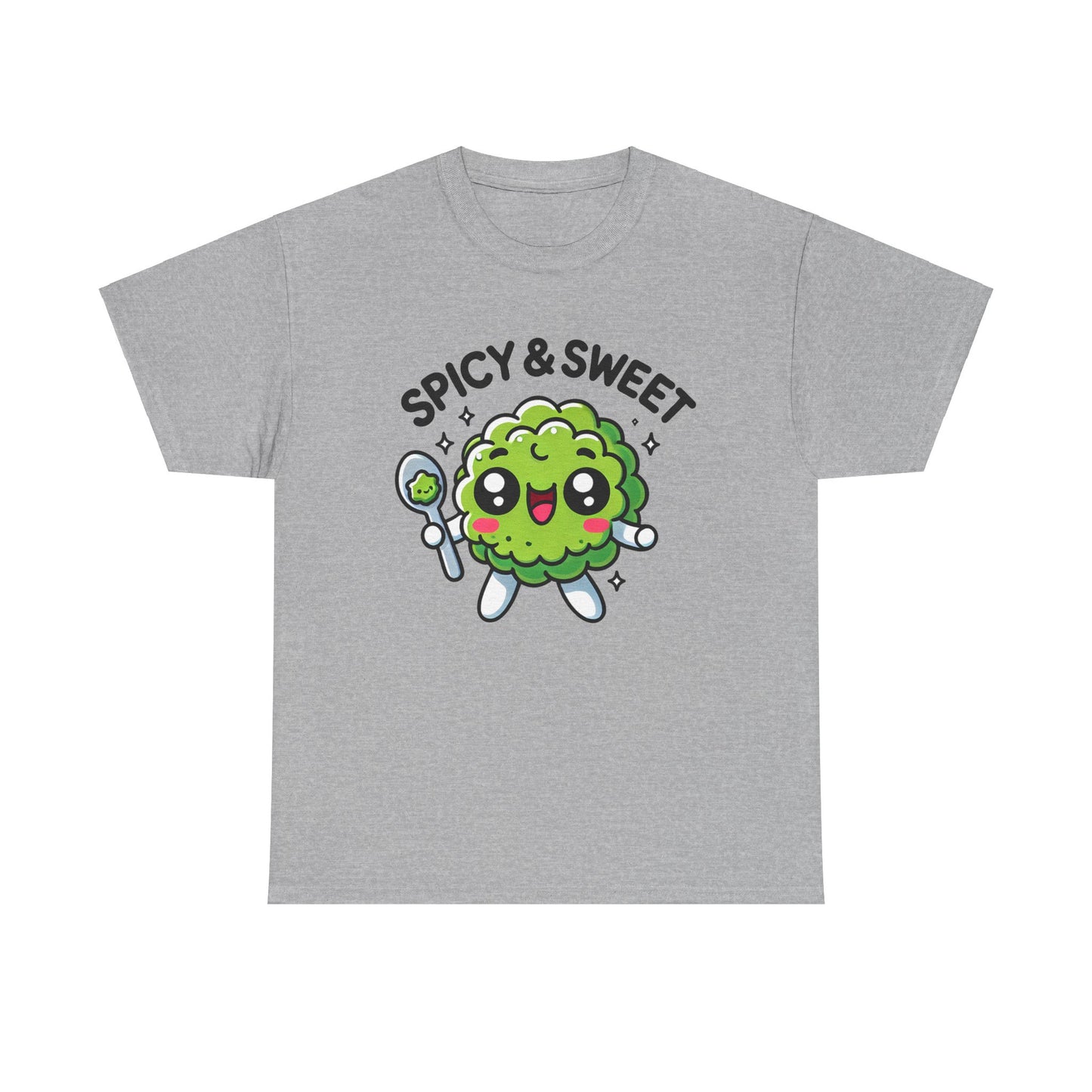 Spicy & Sweet Unisex Heavy Cotton Tee - Fun Graphic Tee for Food Lovers