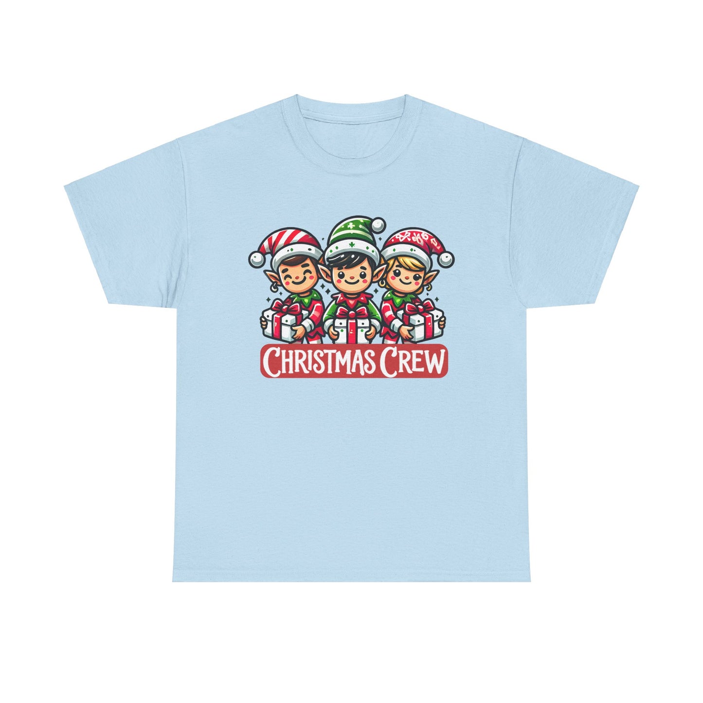 Christmas Crew Elf Squad Unisex Heavy Cotton Tee