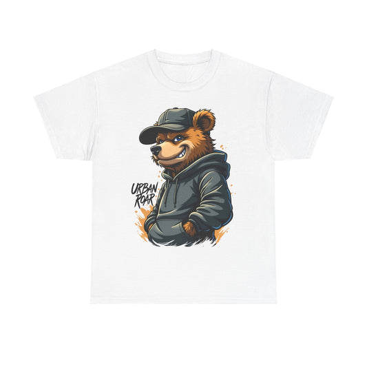 Urban Roar Bear Unisex Heavy Cotton Tee