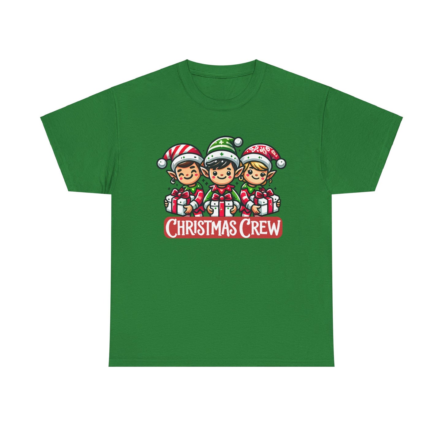 Christmas Crew Elf Squad Unisex Heavy Cotton Tee