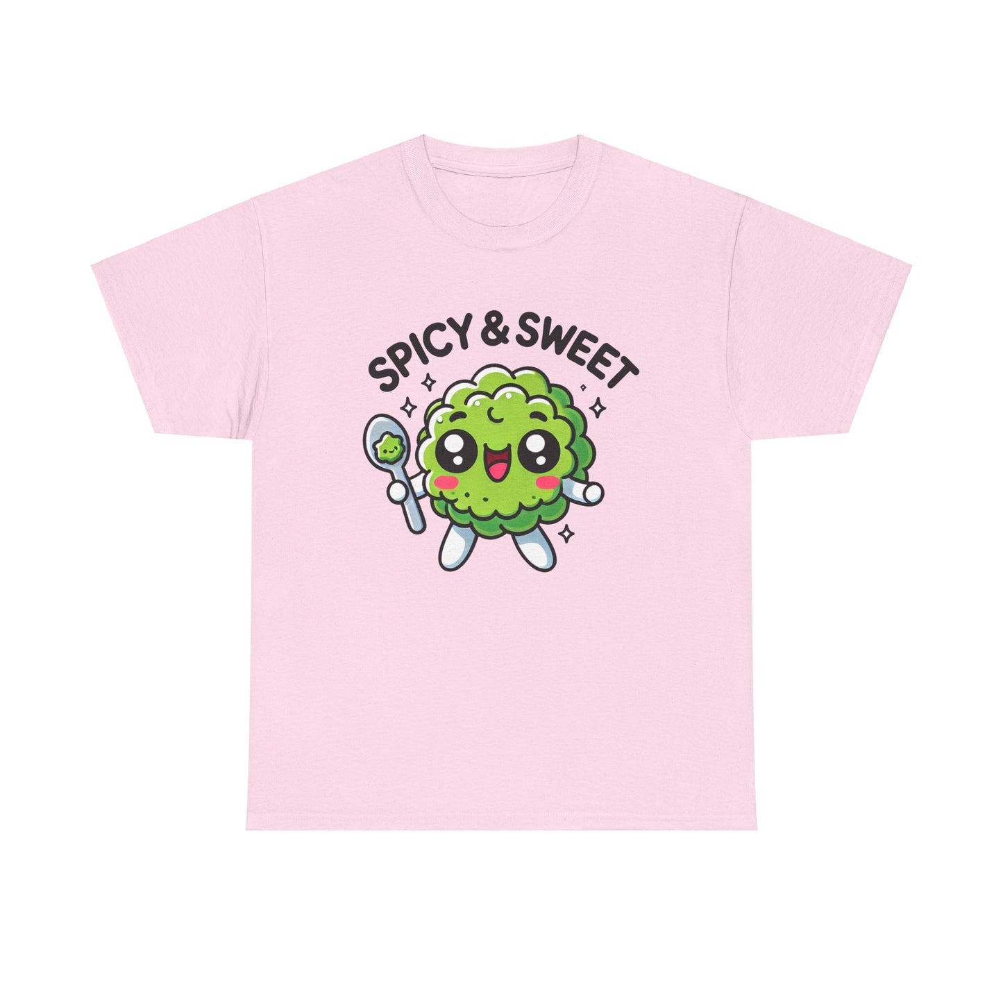 Spicy & Sweet Unisex Heavy Cotton Tee - Fun Graphic Tee for Food Lovers