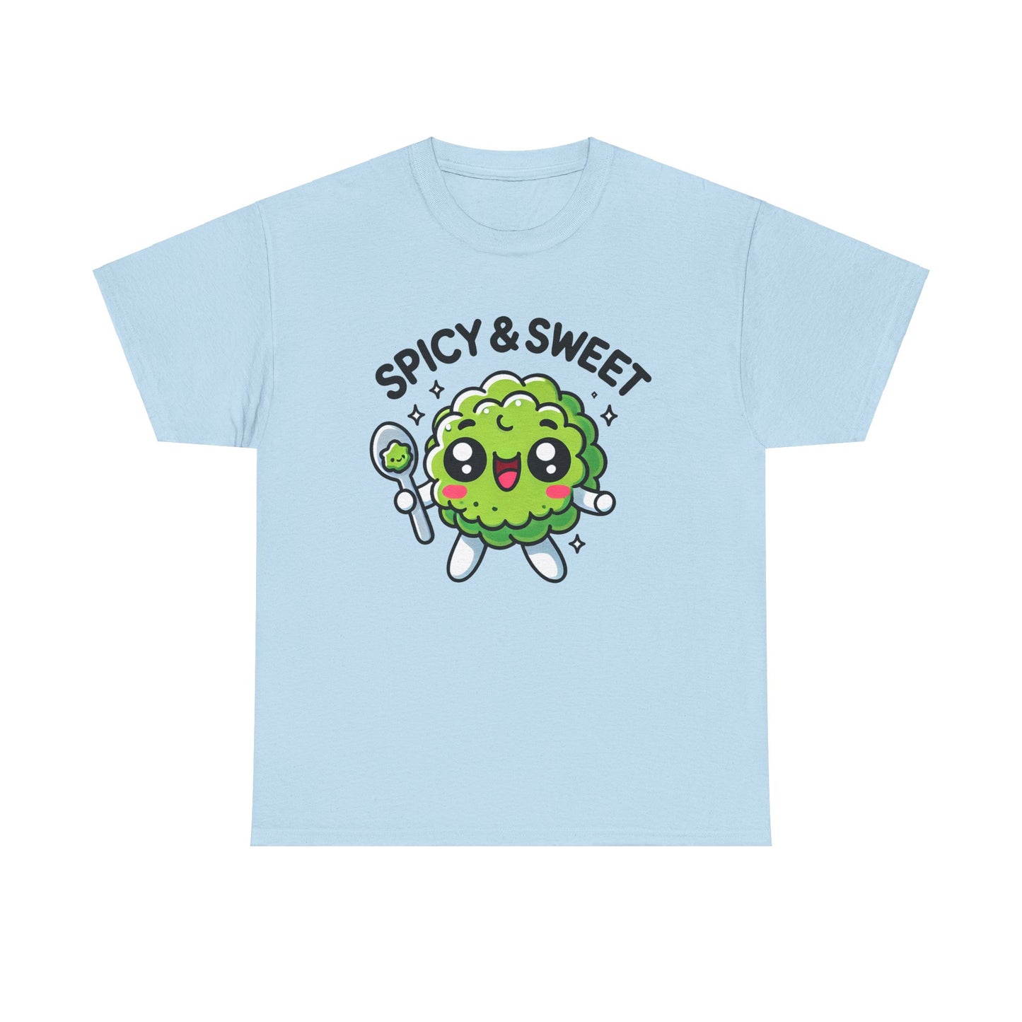 Spicy & Sweet Unisex Heavy Cotton Tee - Fun Graphic Tee for Food Lovers