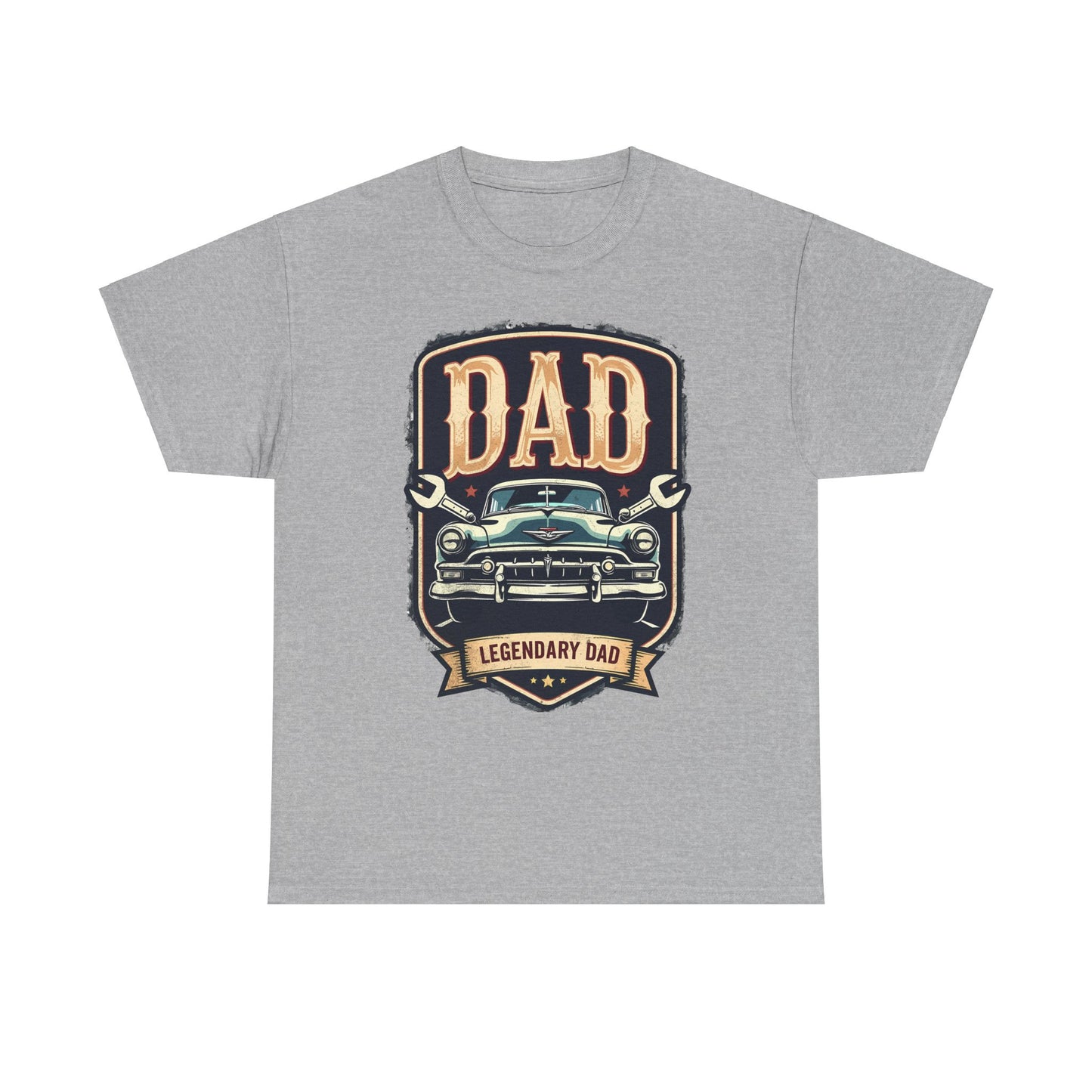 Legendary Dad Unisex Heavy Cotton Tee - Perfect Gift for Father's Day