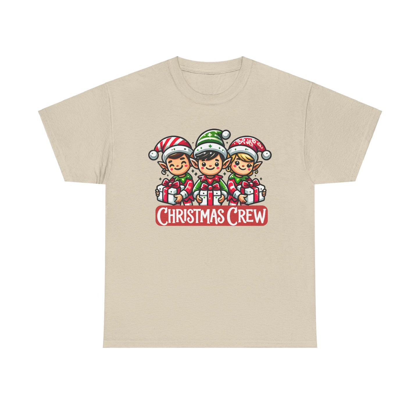 Christmas Crew Elf Squad Unisex Heavy Cotton Tee